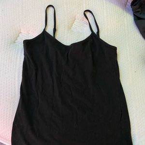 black camisole from forever 21. size large
